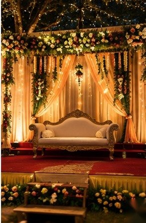 Wedding stage decor