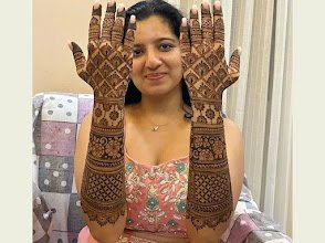 vaishnavi bridal mehndi — photo 3
