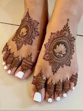 Gulab mehandi art — photo 3