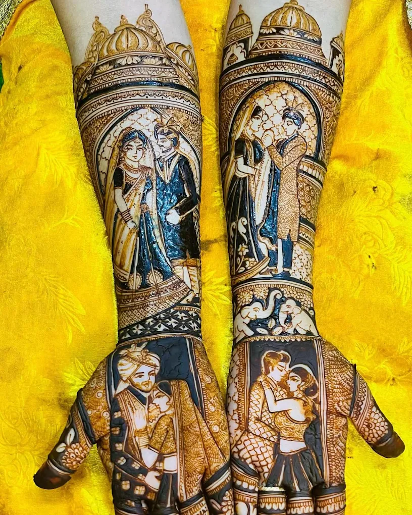 Davangere mehandi artist — photo 2