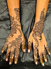Gitika's mehendi art — photo 3
