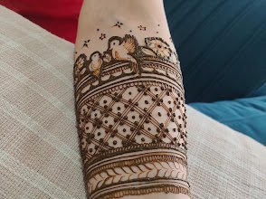 Mehendi art by Arshiya — photo 4