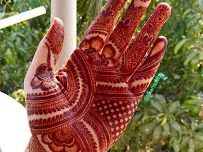 Krishna mehandi art — photo 2