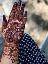 Krishna mehandi art — photo 4