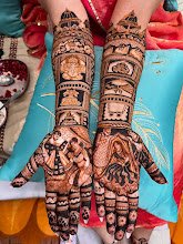 Henna artist by Alima Ramsheena