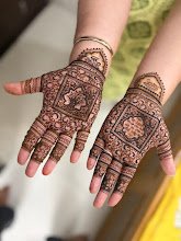 Zalak's mehndi