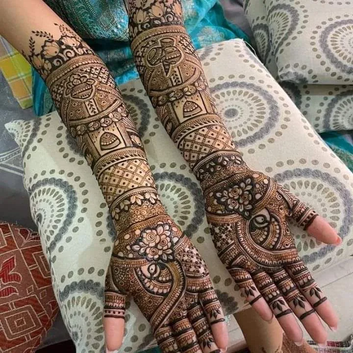 Rajasthani Mehandi Art — photo 4