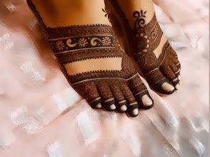 Ak mehandi art