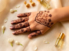 Poojas mehendi art — photo 3