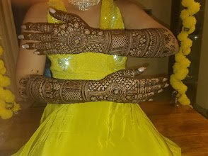 Ruksar Mehndi art — photo 1