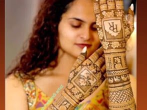 Mahi mehndi art — photo 4
