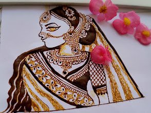 Milan mehandi art — photo 4