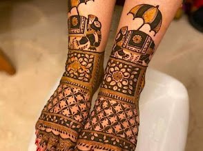 Milan mehandi art — photo 2
