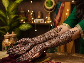 Rajasthani mehndi art — photo 2