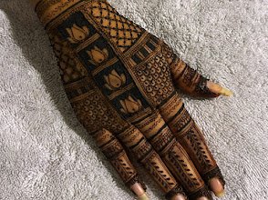 Manali mehndi art rajkot — photo 4