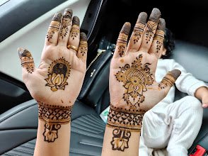 Saliha mehndi art