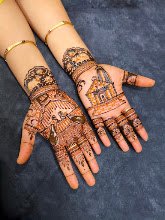 Mahek Mehndi art