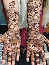 Vindhya mehandi art — photo 2