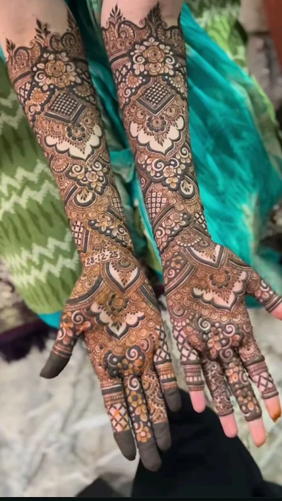 Alfiya mehndi magic