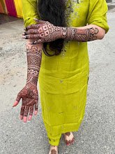 AQSA SIDRAH MEHNDI ART — photo 3