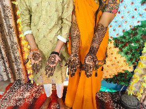 Ankita Mehndi Makeup