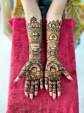Hiral bridal mehandi — photo 3