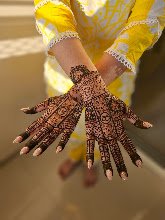 Hiral bridal mehandi